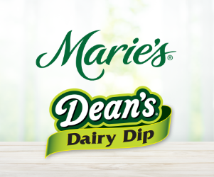 marie's dressing logo and dean's logo